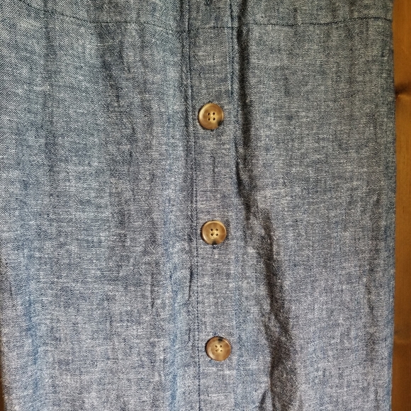 Linen blend dress - Picture 4 of 8